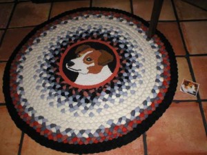 Hand Crafted Braided Rug by Marge Yonda