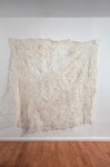 Mi-Kyoung Lee, Untitled, Cotton, Waxed Thread, Wax, 7' x 7 1/2'