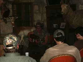 2006 YO Ranch Ted Nugent Playing Acustic At Lodge