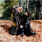 Theresa Tonte & Eric Saperstein - Medeival Photo Shoot by Henry Schweber