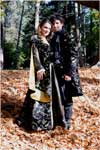 Theresa Tonte & Eric Saperstein - Medeival Photo Shoot by Henry Schweber