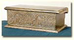 Custom Hand Carved Circa 1680 Walnut Bible Box