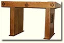 Custom Oak Torah Stand - Completed