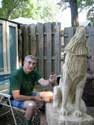 Step 19 Timberwolf Chainsaw Carving - Stan Saperstein
