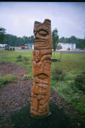 Artisans of the Valley feature Chainsaw Carving by Bob Eigenrauch - Totem Side View