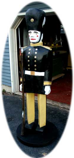 Chainsaw Carved Hand Detailed, Gesso Coated, Hand Painted: Life Size Wooden Toy Solider - Based upon the 1903 Victor Herbert operetta, Babes in Toyland is clearly one of Laurel and Hardy's most popular films.