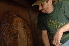 Photos Above by Greg Pallente were featured "Master of the Shop" October � 2007 Princeton Magazine / North Jersey Media Group. Check out this recent article featuring Eric Saperstein of Artisans of the Valley - Eric Looking over ram carving