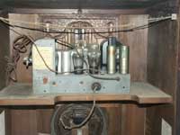 Antique Radio Cabinet Before Restoration - Electronics