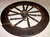 Antique Spinning Wheel - Before Restoration by Artisans of the Valley