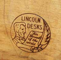 Artisans of the Valley - Golden Oak Office Desk Logo Zoom
