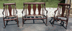 Victorian Chair and Setea Restoration - Complete