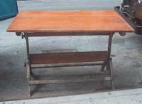 Drawing Table Before Restoration Whole