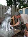 Step 26 Timberwolf Chainsaw Carving - Stan Saperstein