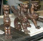 Custom CNC replicated hand detailed griffins