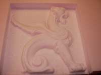 Custom CNC replicated hand detailed griffins foam proof