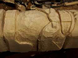 Hand carved custom totem pole - In Progress