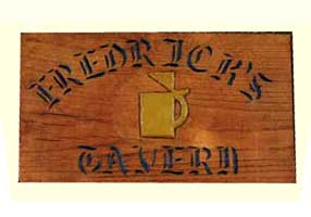 Hand Carved Tavern Sign