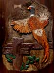 Custom Wildlife Carving - Pheasant